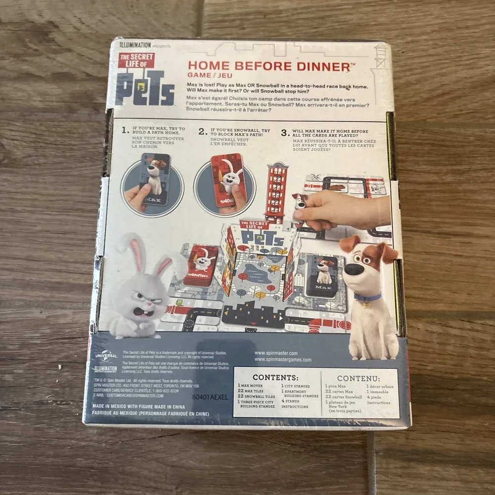 Spin Master, Secret Life of Pets (20073771) Home Before‎ Dinner Game, Max Mover